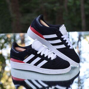 Adidas Busenitz Pro Black White Scarlet